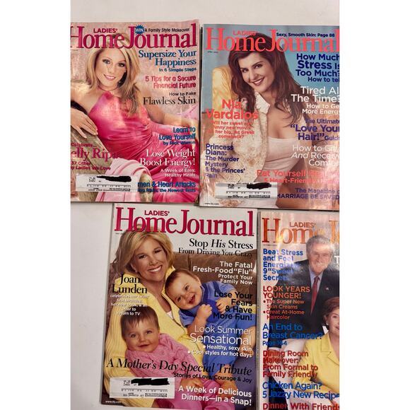 Lot of 5 Y2K Vtg '04-'05 Ladies' Home Journal Magazines - Picture 2 of 4